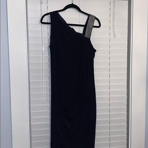 Navy blue dress